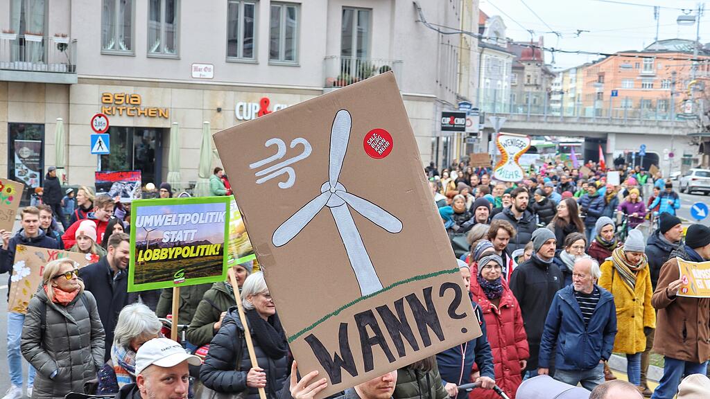 Klimastreik in Salzburg