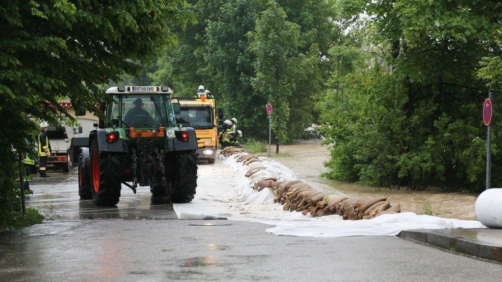 Kolbermoor: Dammbruch verhindert