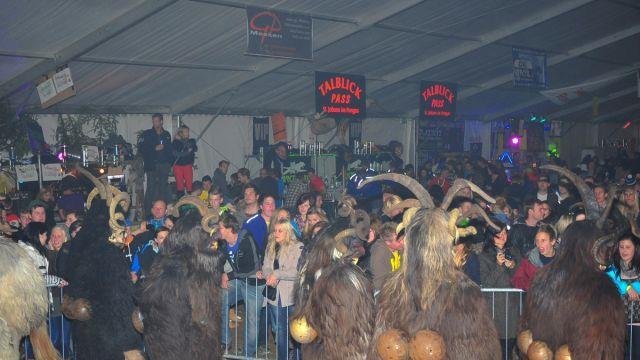 Krampus-Auflauf in St. Johann