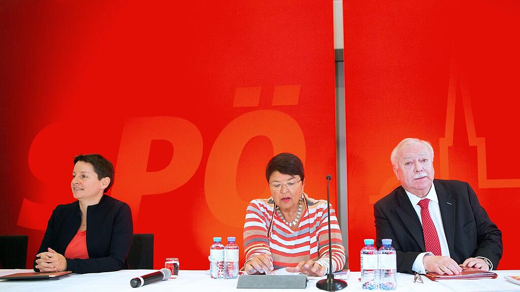 Viel zu sagen hatte die Spitze der SPÖ Wien nicht.