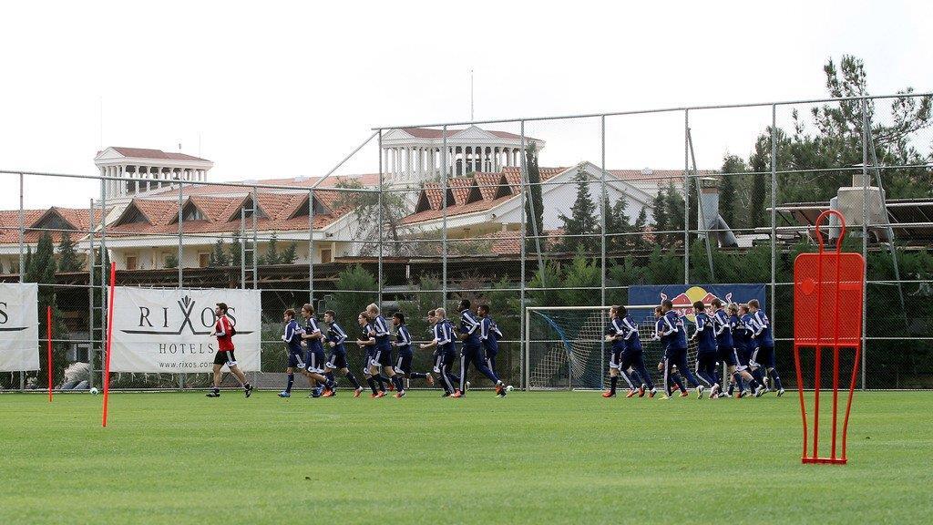 FC Red Bull: Pics vom Trainingslager