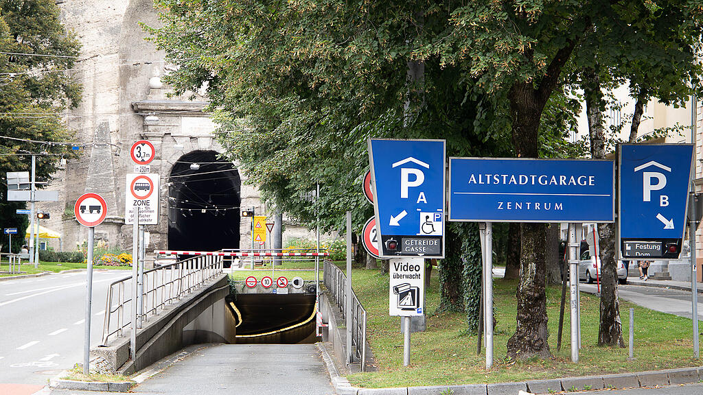 Mönchsberggarage, Altstadtgarage