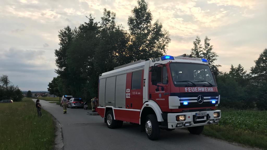 Motorradunfall Lamprechtshausen