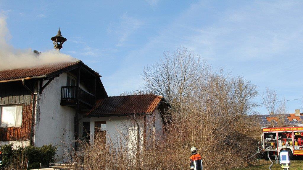 Hausbrand in Schign