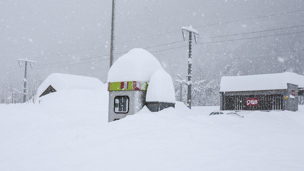 Extreme Schneemassen in Osttirol