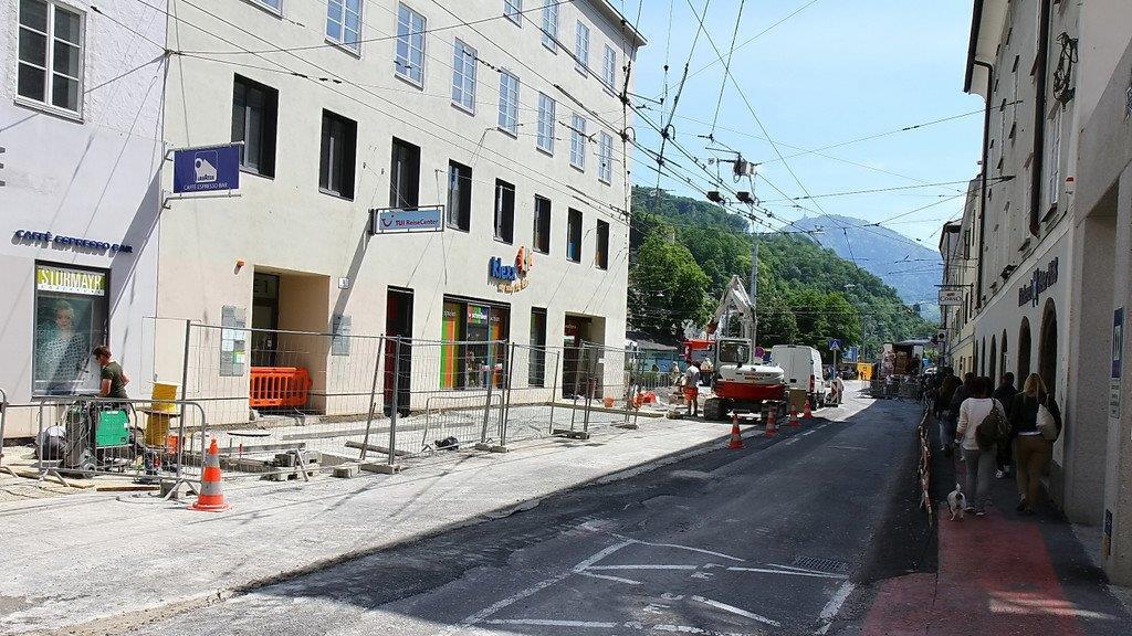 Baustelle in der Griesgasse