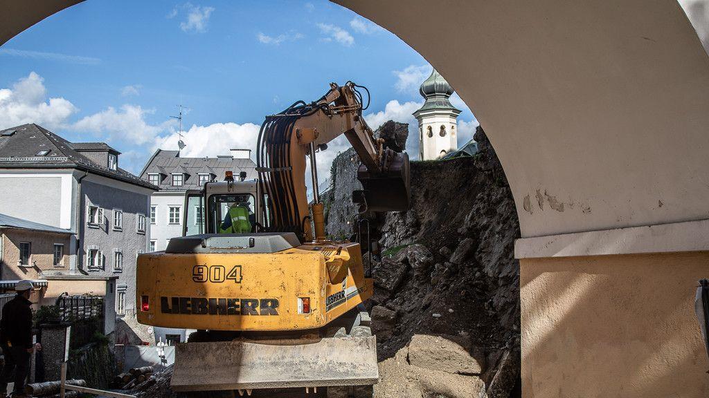 Bilder der Bauarbeiten