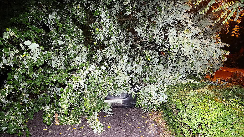 Unwetter im Flachgau