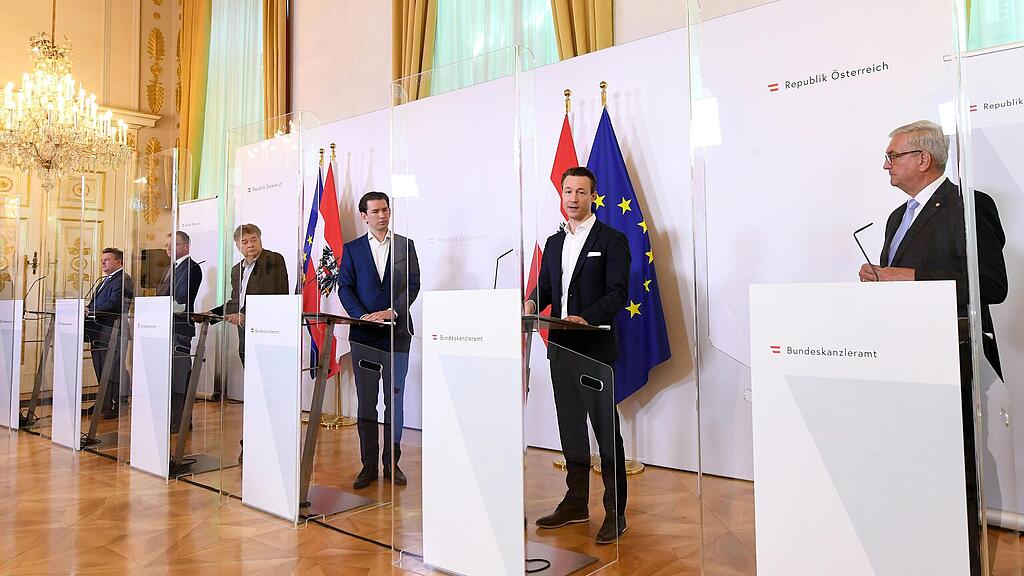 Kogler, Kurz, Blümel