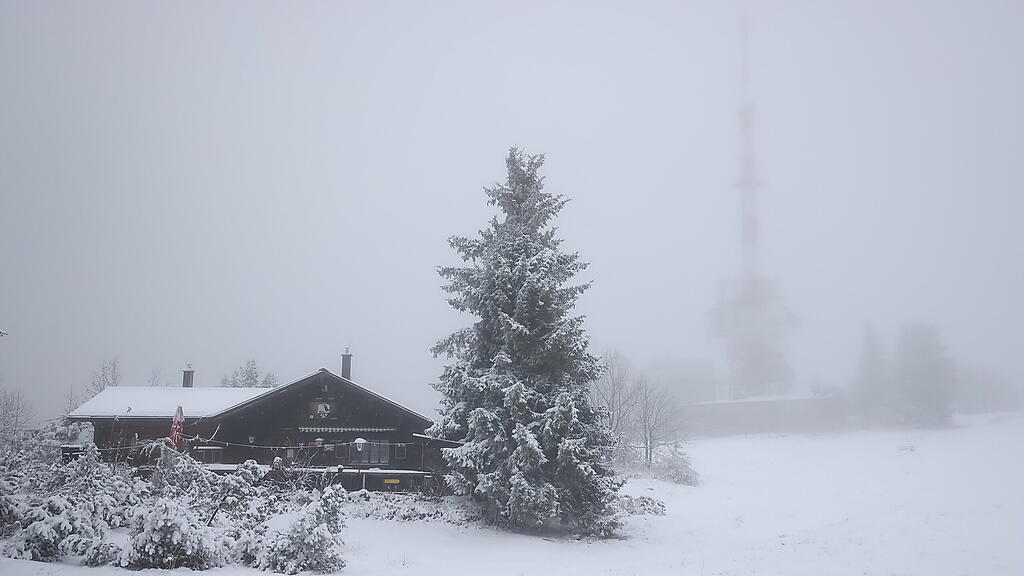 Wintereinbruch Gaisberg