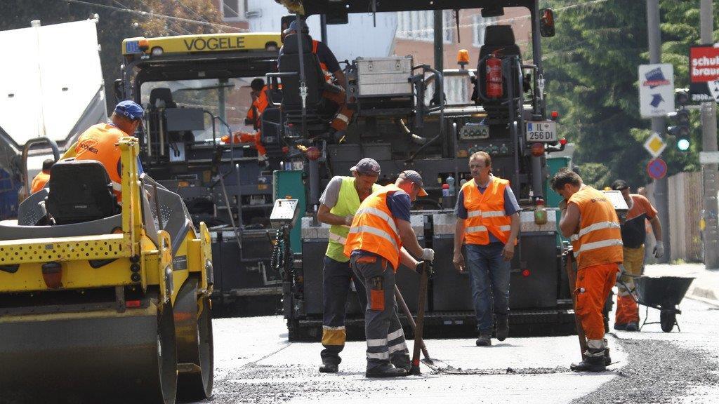Baustelle Hans-Schmid-Platz