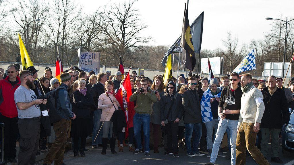 Demo von "Wir sind Grenze"