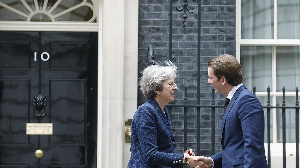 Kurz war erst Anfang Juli bei May in London.