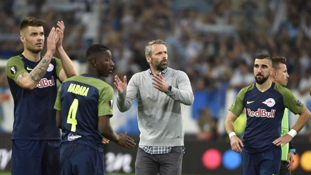 Salzburg vs. Marseille: Die Bullen nach dem Spiel