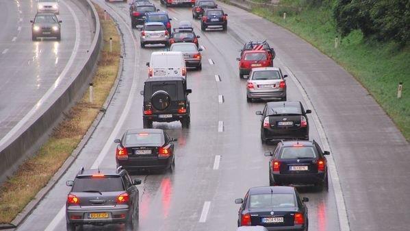 Staubilder auf der A10