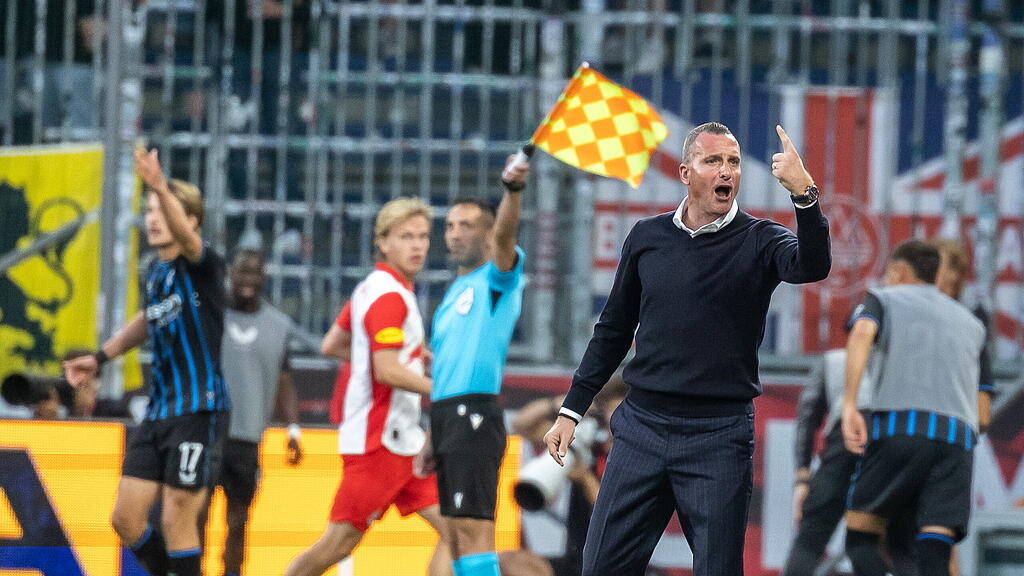 FUSSBALL/ UEFA CL QUALIFIKATION: FC SALZBURG - CLUB BRGGE