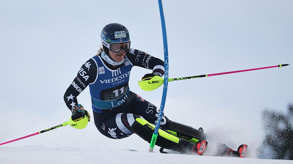 Damen-Slalom in Levi: 1. Durchgang, Paula Moltzan