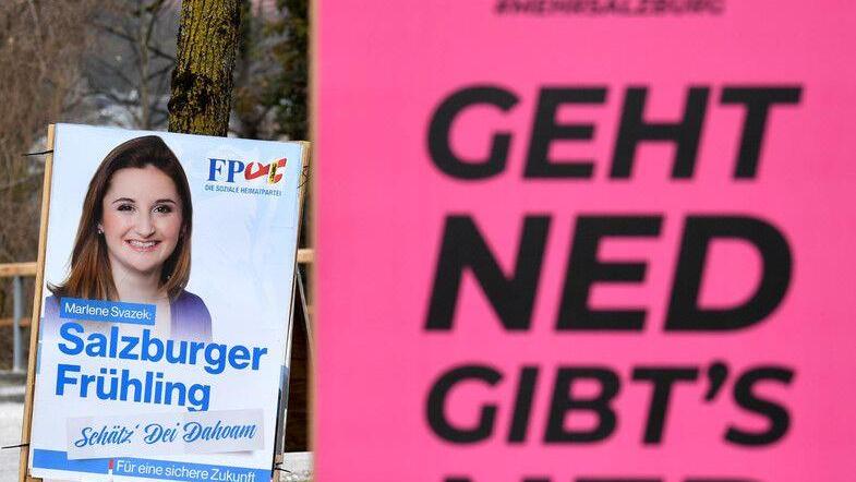 Landtagswahl: Wahlplakate II