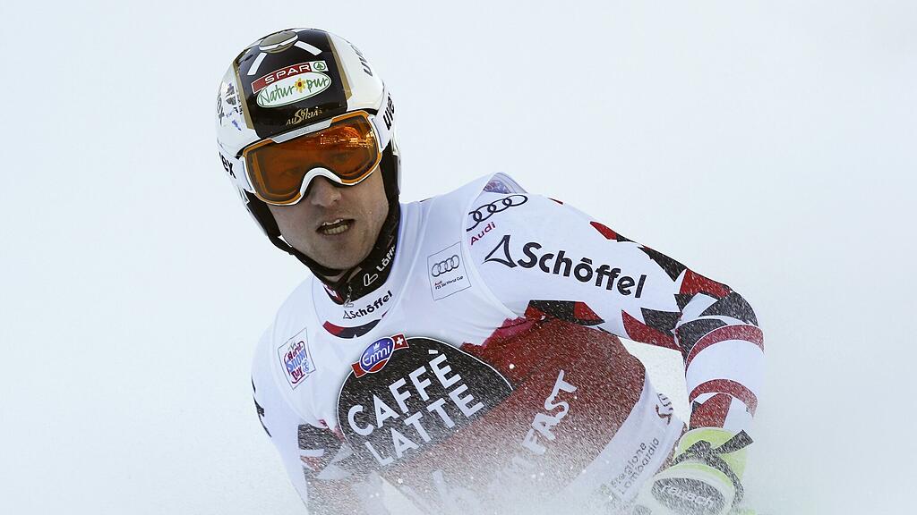 Hannes Reichelt kann sich über den zweiten Platz in Santa Caterina freuen.