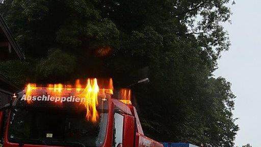 Öleinsatz auf der B20