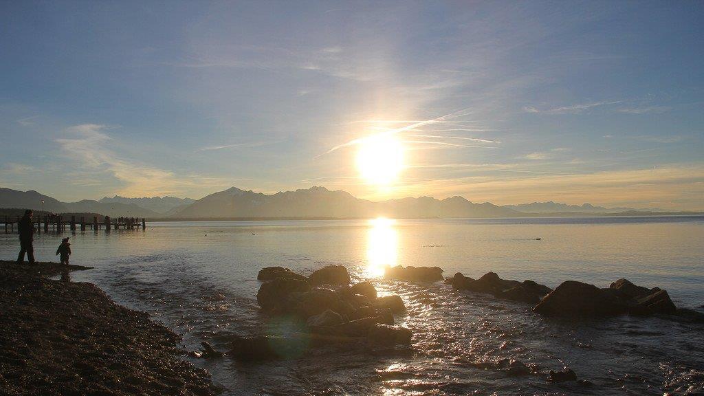 Sonnenschein am Chiemsee