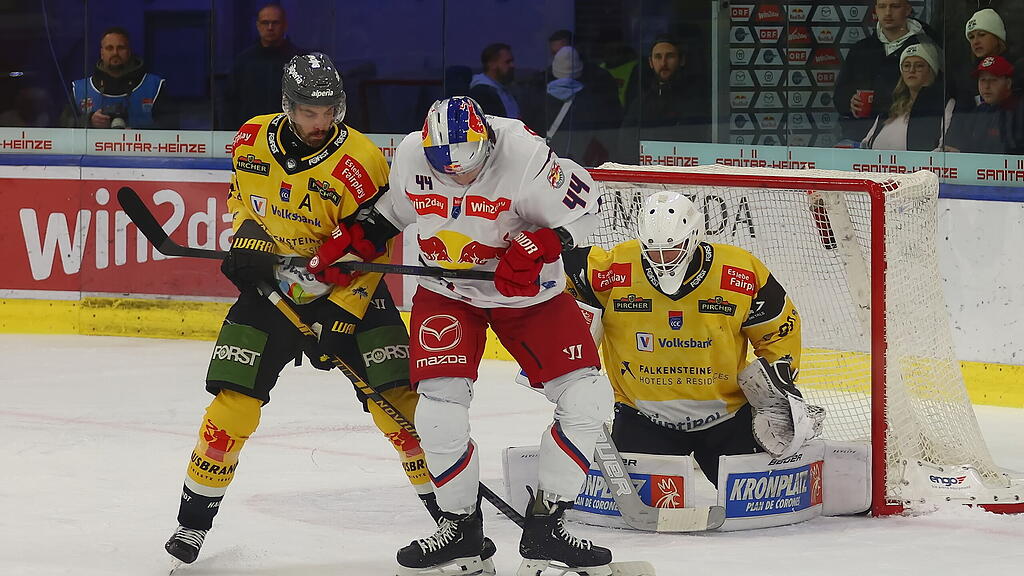 ICE Hockey League: Red Bull Salzburg gegen Pustertal
