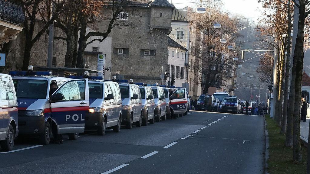 Polizei im Großeinsatz