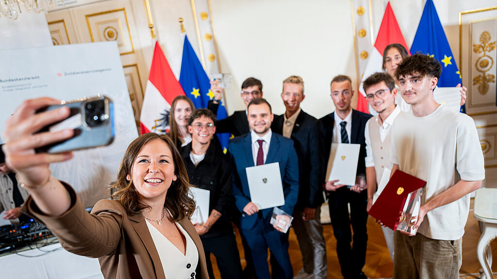 Verleihung "Zivildiener des Jahres"