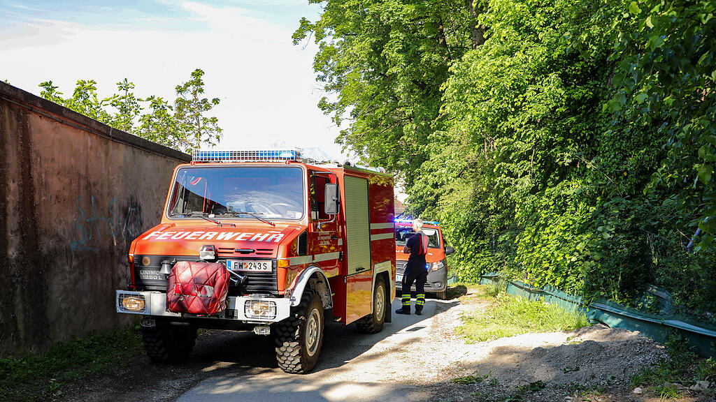 Übung Berufsfeuerwehr Kapuzinerberg