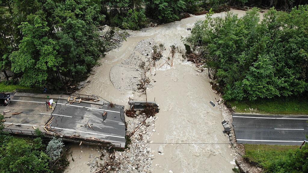 Hochwasser in Rußbach