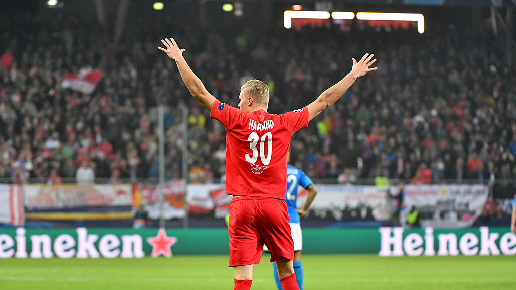 Red Bull Salzburg, SSC Napoli, Erling Haaland