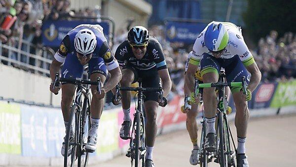 Hauchdünne Entscheidung im Velodrome von Roubaix