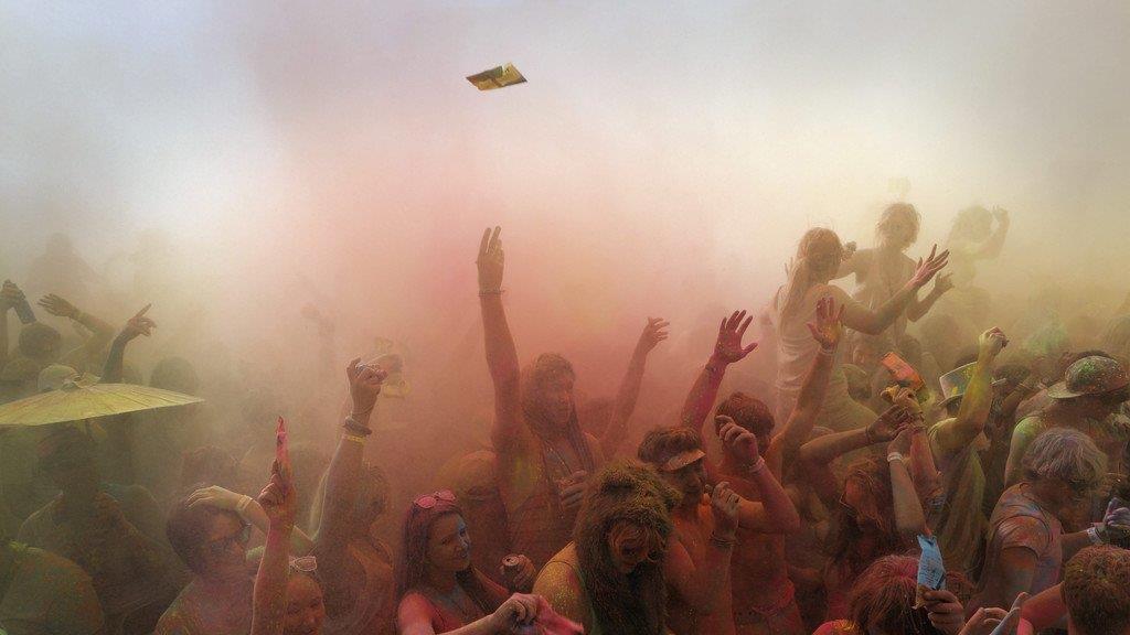 Mehr Bilder vom Farben-Fest