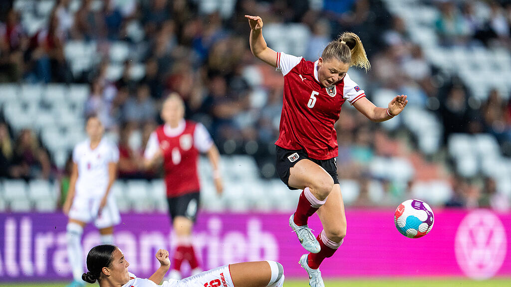 ÖFB-Damen gewinnen gegen Montenegro