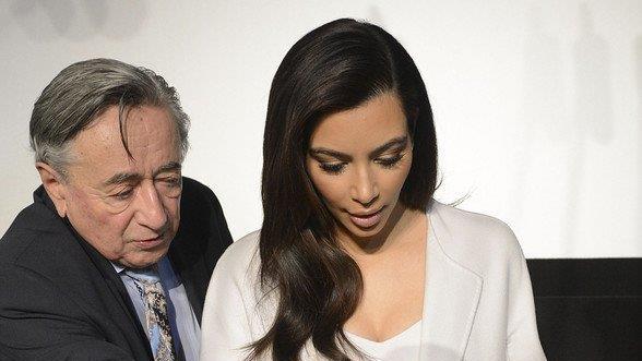 Kim Kardashian bei Pressekonferenz mit Richard Lugner in der Lugner Kino City