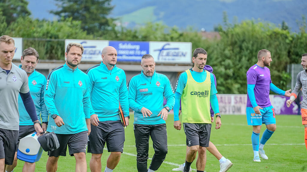 2. Liga: Austria Salzburg gegen Amstetten