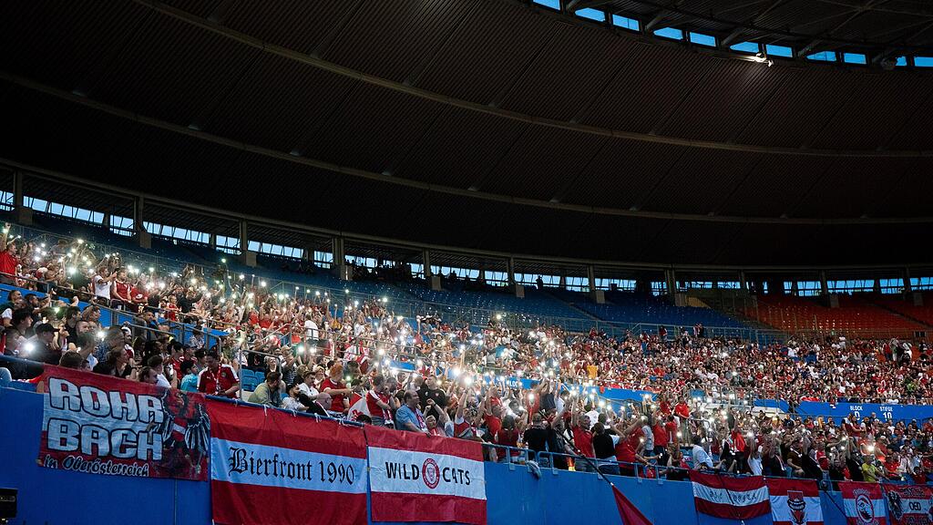 Stromausfall Ernst-Happel-Stadion