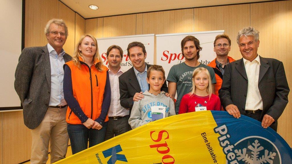 Biler der Aktion "PistenSicher!"