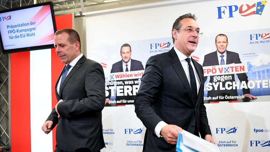 Heinz-Christian Strache, Harald Vilimsky