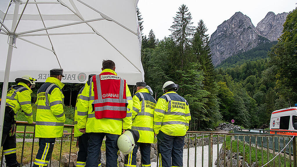 Einsatz am Fuß der Zugspitze