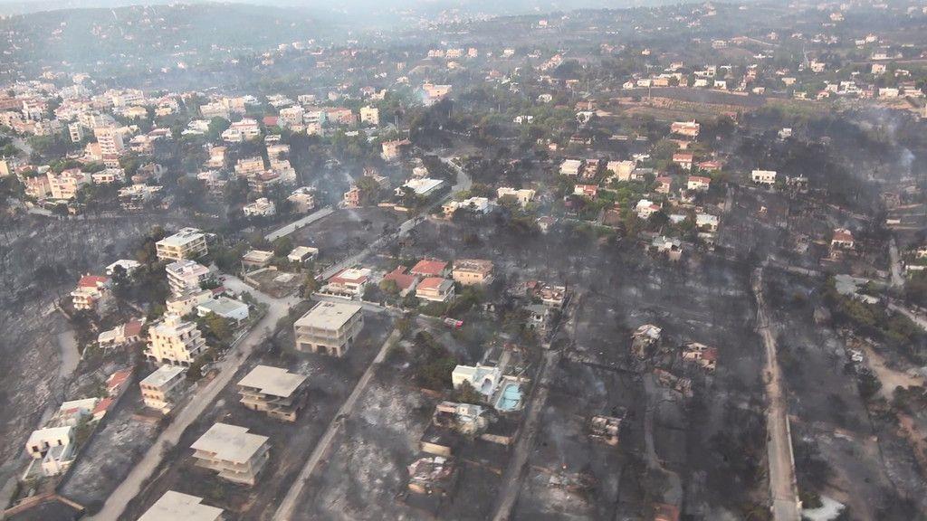 Waldbrand in Athen: Tag 2