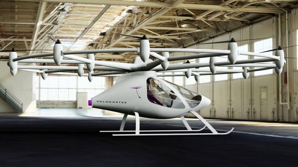 Das Flugtaxi in Bildern