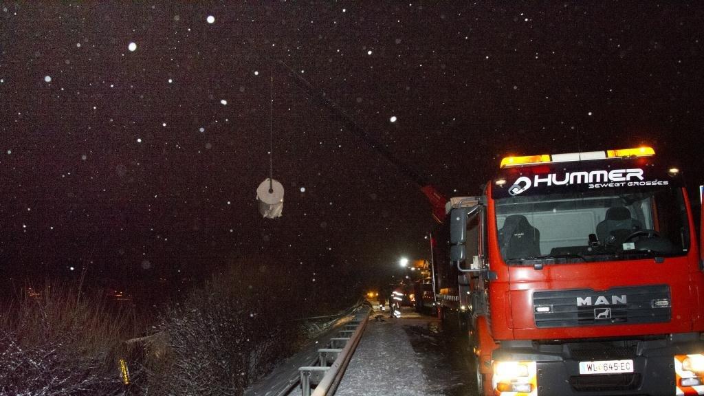 Lkw-Unfall auf der A7