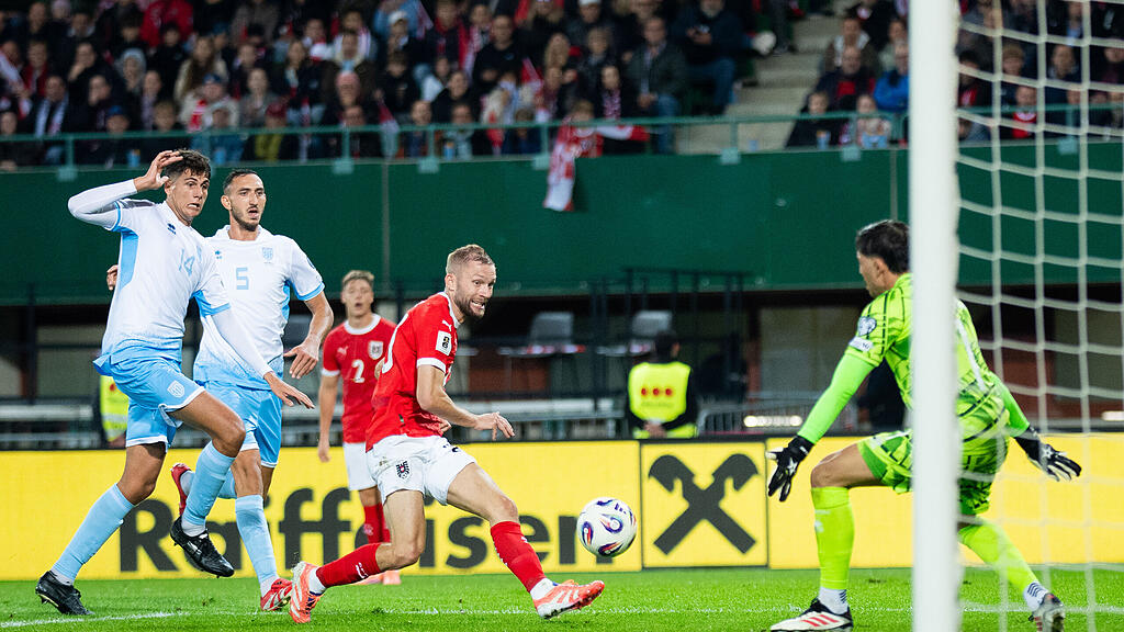 FUSSBALL - WM-QUALIFIKATION: STERREICH - SAN MARINO