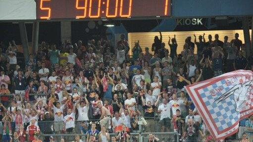 Spitzenstimmung im Stadion