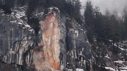 Felssturz im Pinzgau