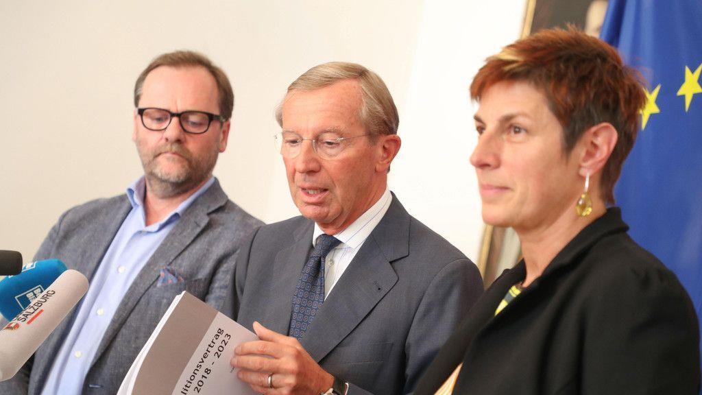Salzburger Dreierkoalition steht