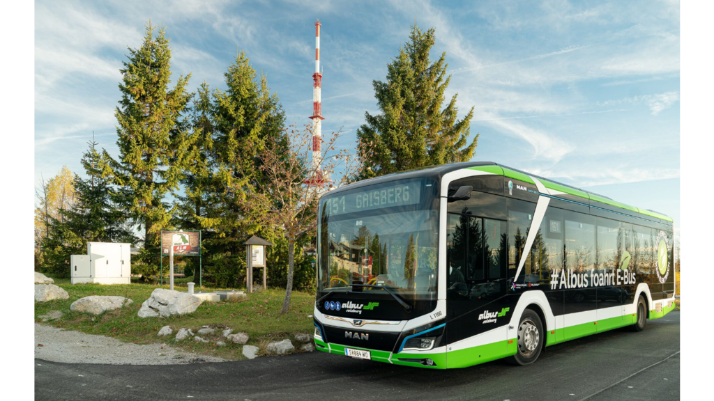 E-Bus am Gaisberg
