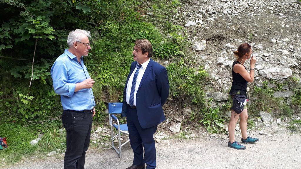"Die Toten von Salzburg" in Bad Gastein: Hinter den Kulissen