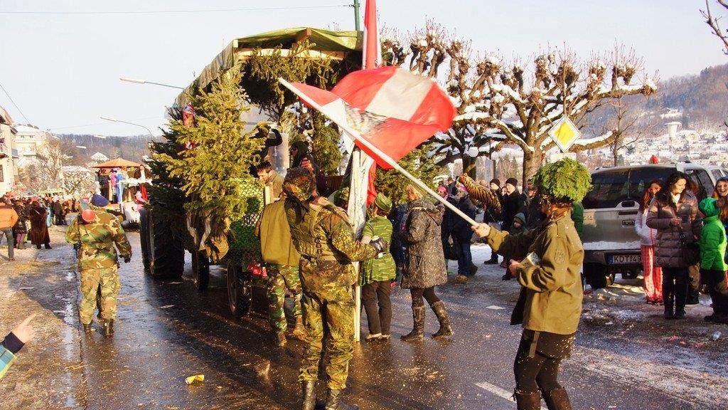 Faschingsumzug in Gmunden